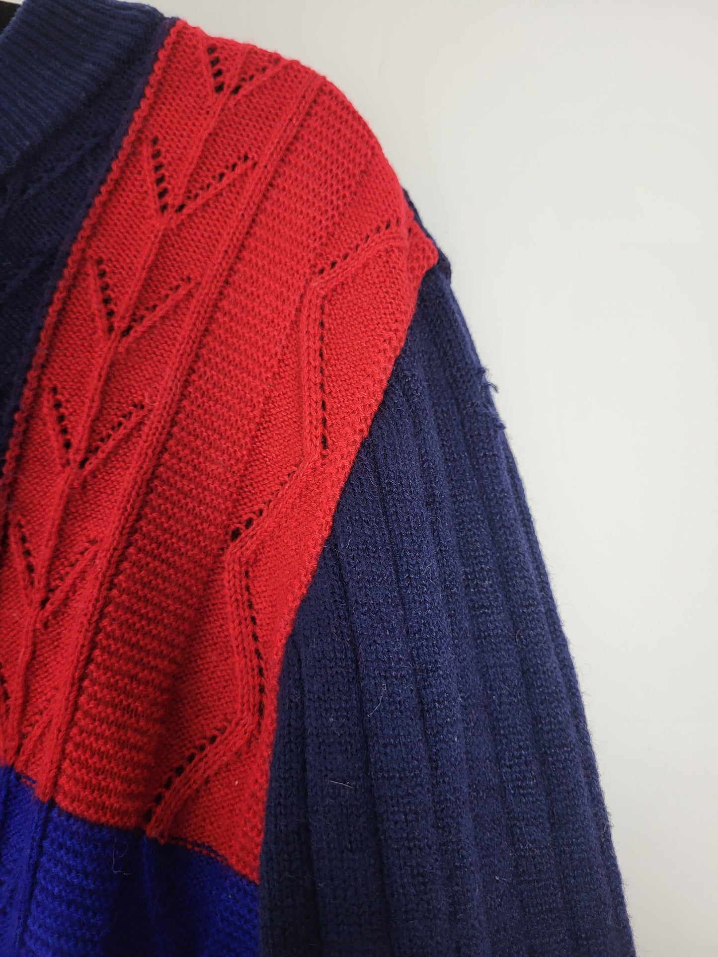 YVES SAINT LAURENT - Vintage Pullover - Muster - Bunt - Herren - XL