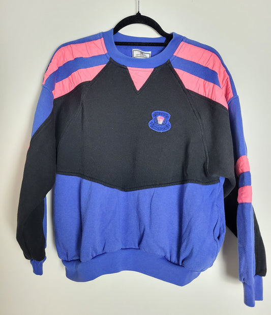 GIVENCHY ACTIVE - Vintage Pullover - Muster mit Logo - Bunt - Damen - M