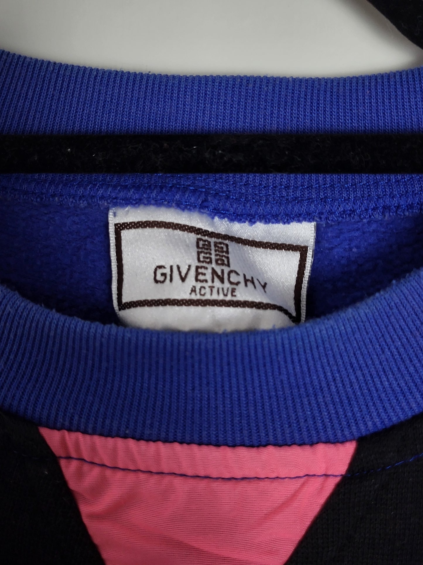 GIVENCHY ACTIVE - Vintage Pullover - Muster mit Logo - Bunt - Damen - M