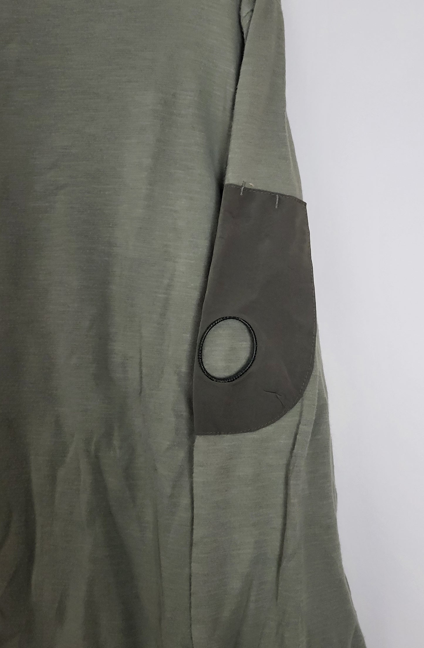 C.P. COMPANY - Vintage Pullover - Klassisch mit Tasche - Oliv - Herren - L