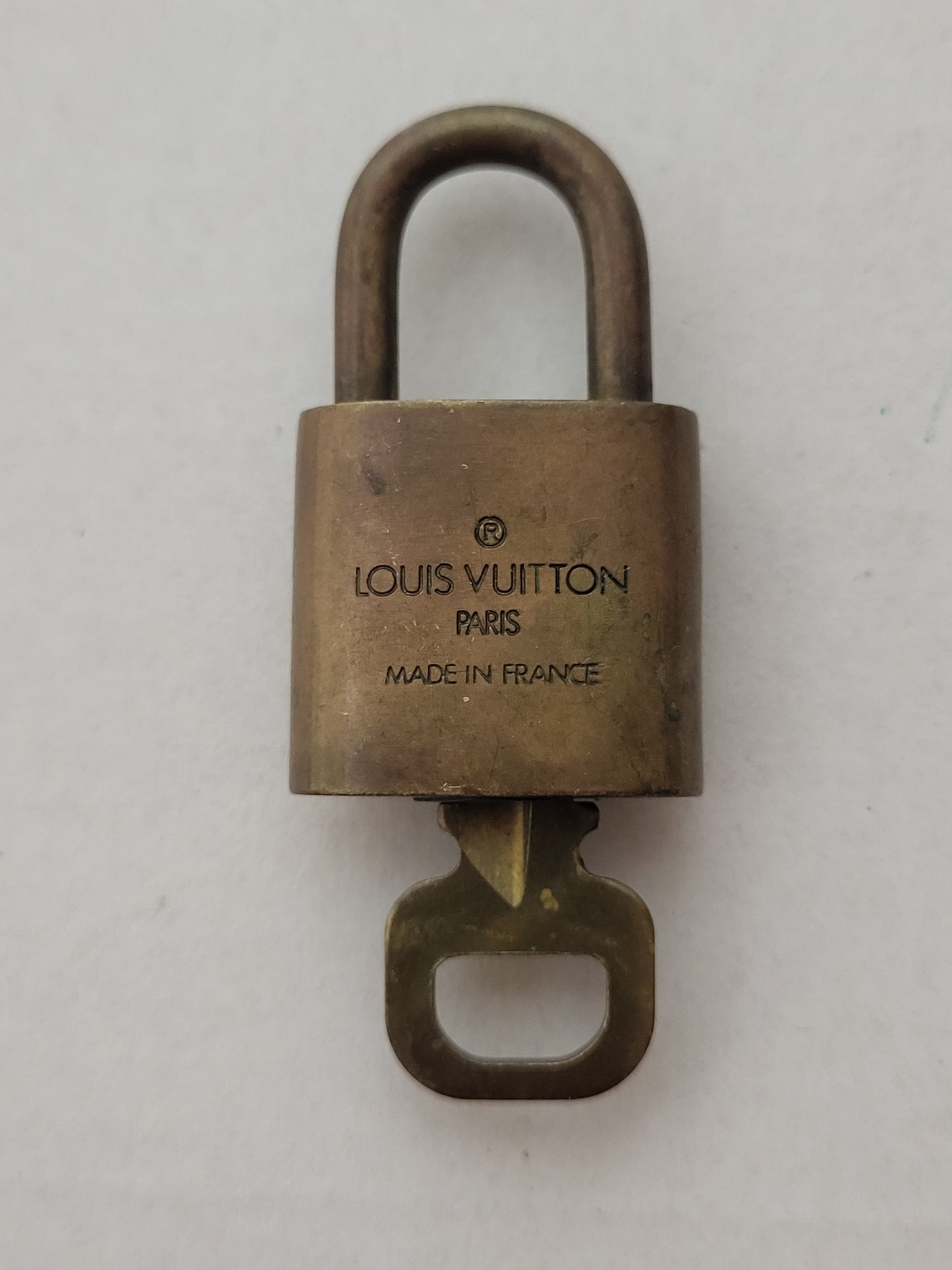 Original/Auth Louis Vuitton - Schloss / Padlock - Klassisch mit Schlüssel