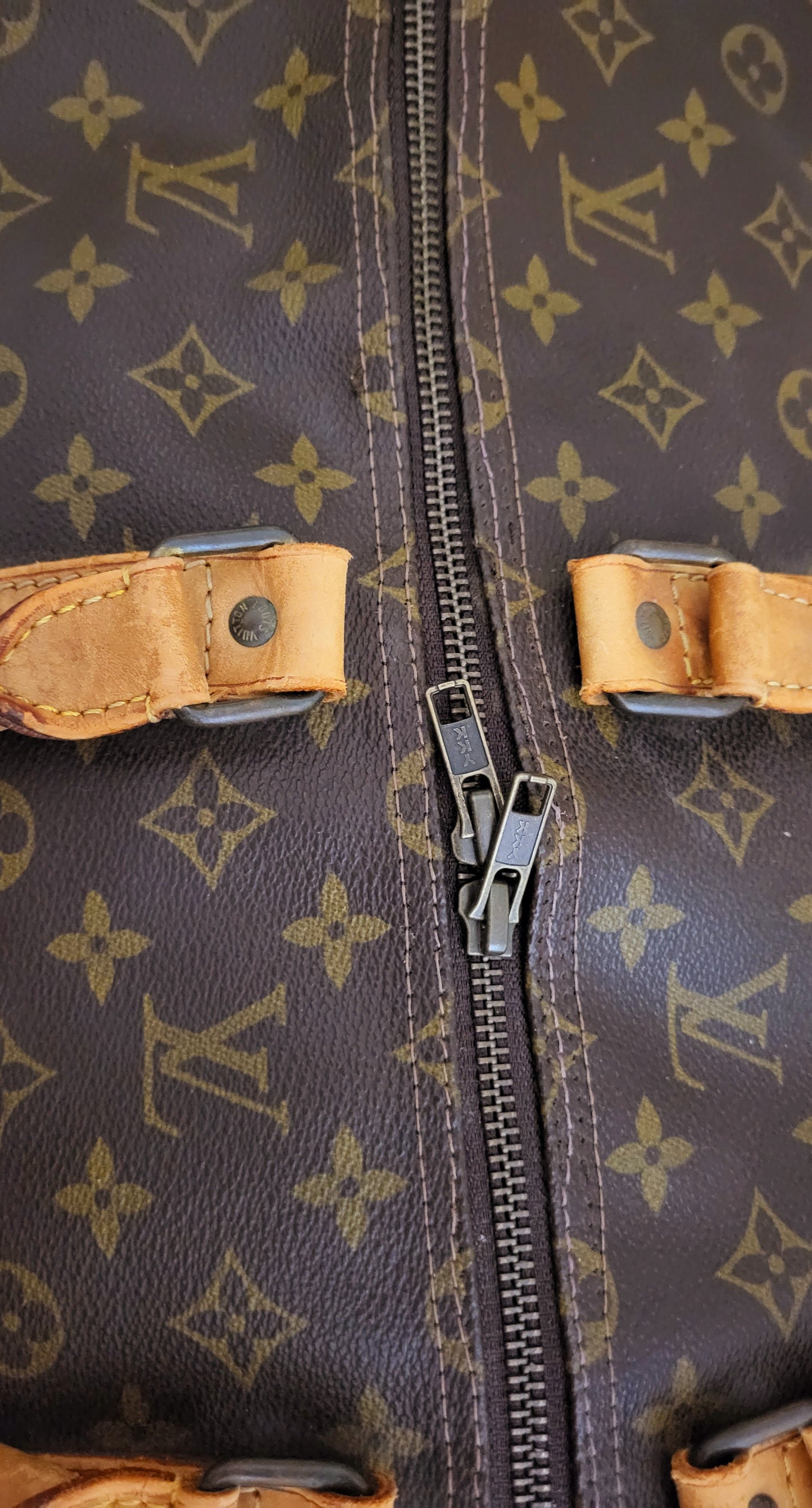 Original/Auth Louis Vuitton - Keepall Bandouliere 60 - Klassisch - Monogramm