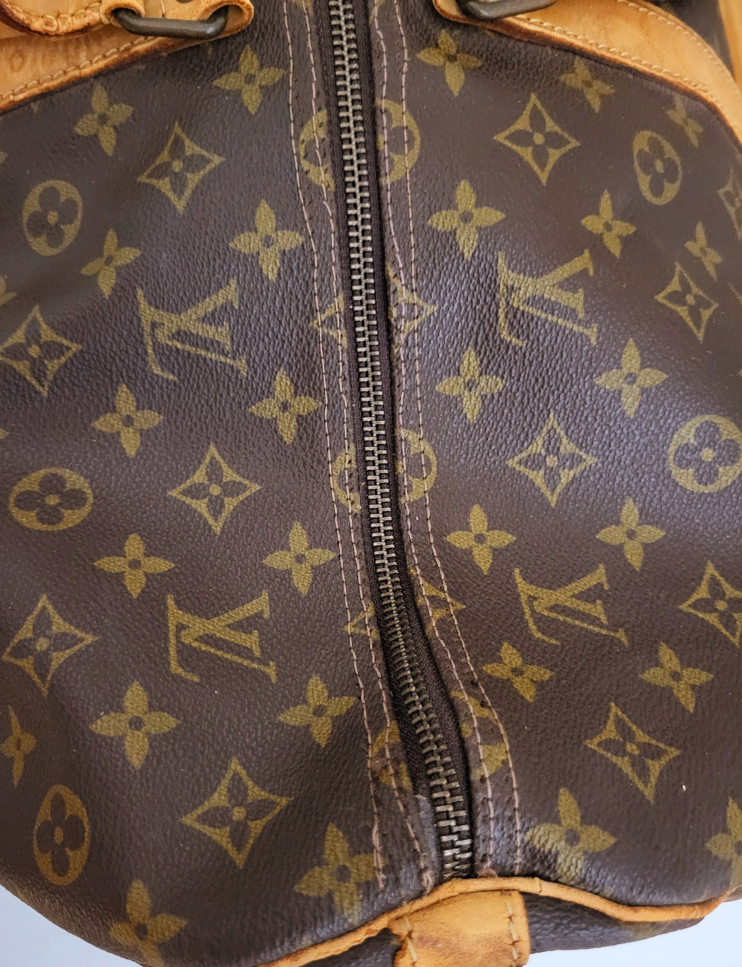 Original/Auth Louis Vuitton - Keepall Bandouliere 60 - Klassisch - Monogramm