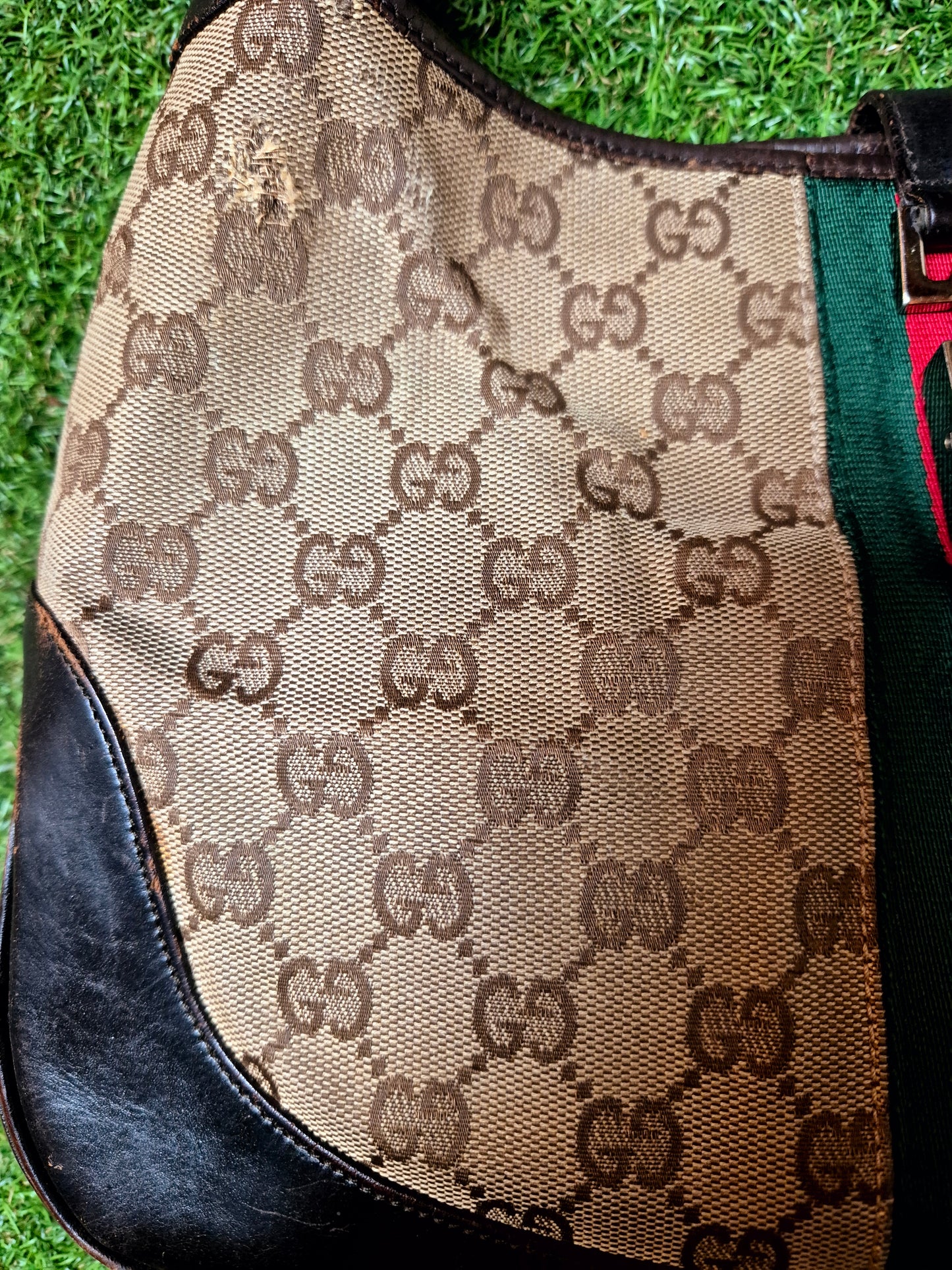 Original/Auth Gucci - Jackie Handtasche - Klassisch - GG Canvas