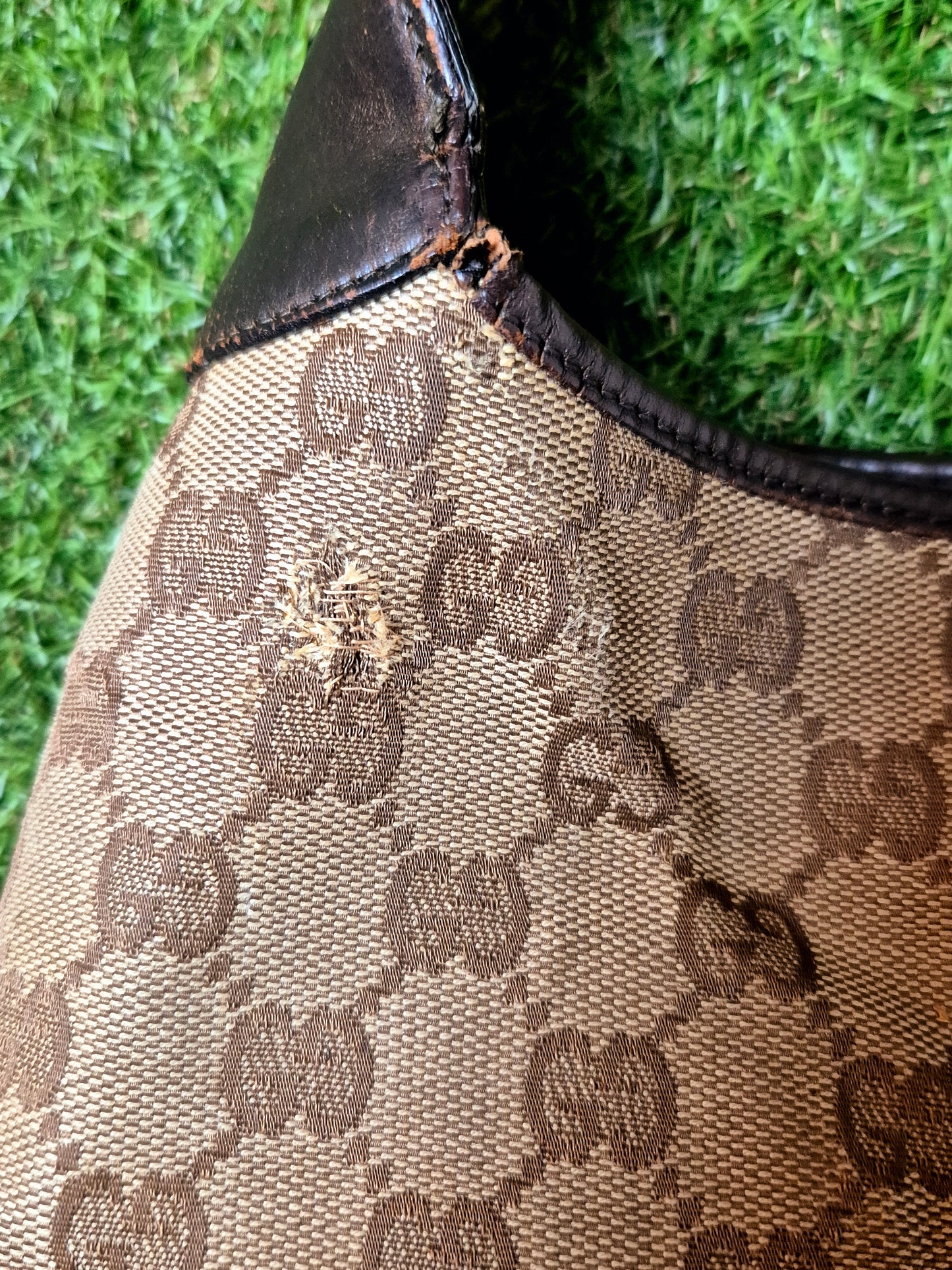 Original/Auth Gucci - Jackie Handtasche - Klassisch - GG Canvas