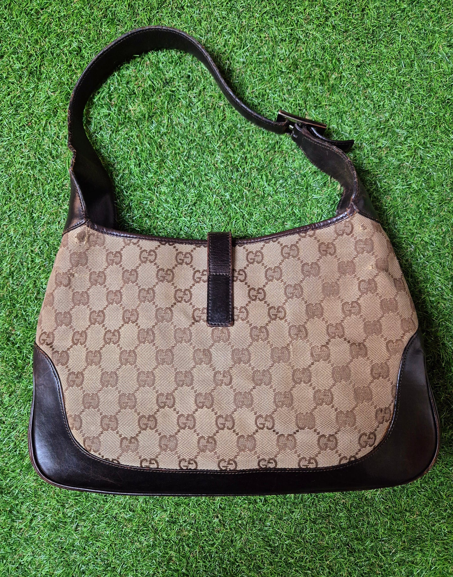 Original/Auth Gucci - Jackie Handtasche - Klassisch - GG Canvas