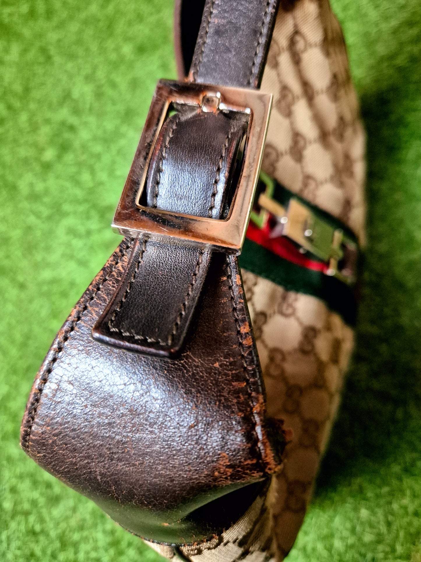 Original/Auth Gucci - Jackie Handtasche - Klassisch - GG Canvas