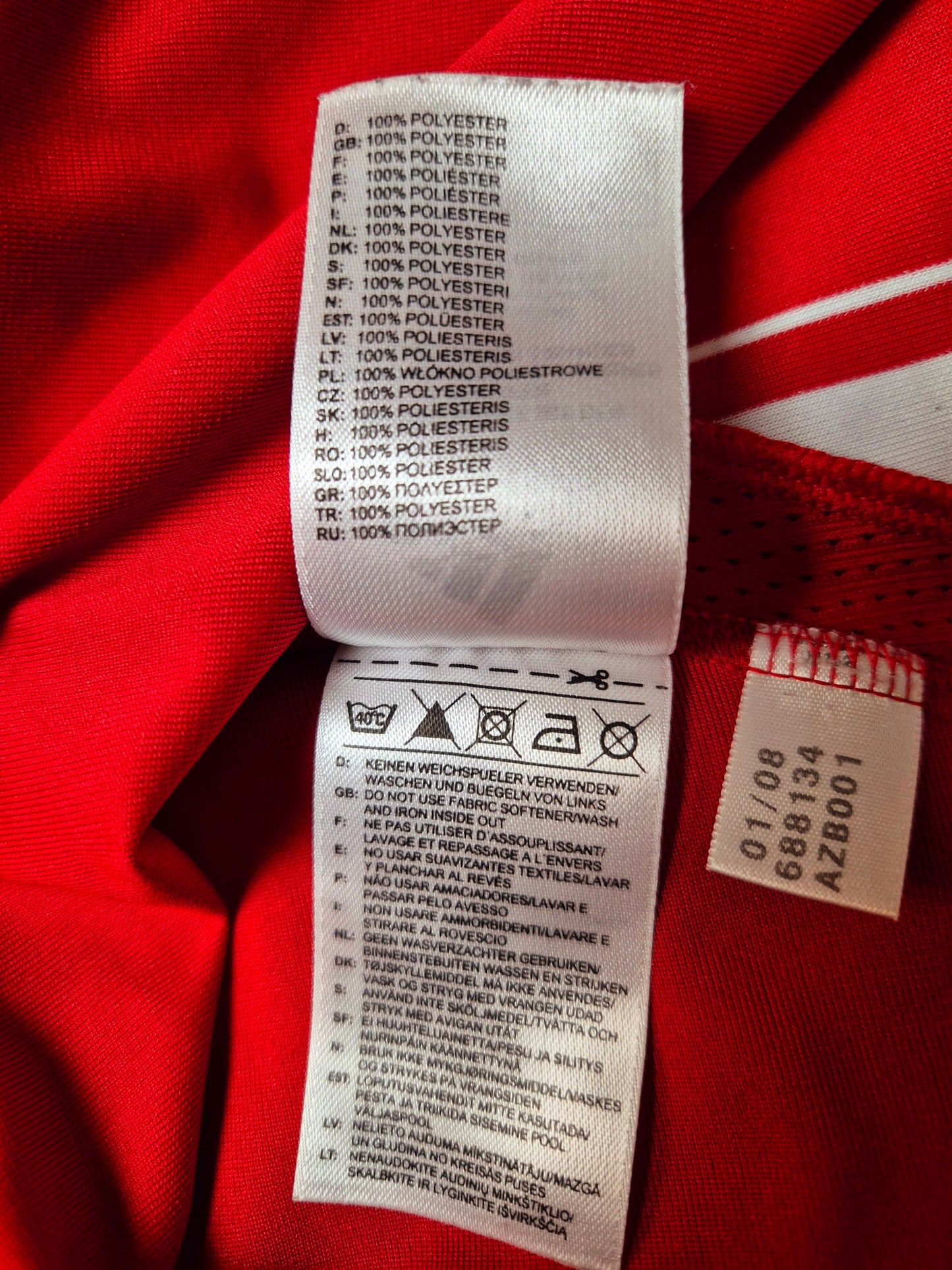 FC Bayern - Trikot - 2008/2009 - Heim - L