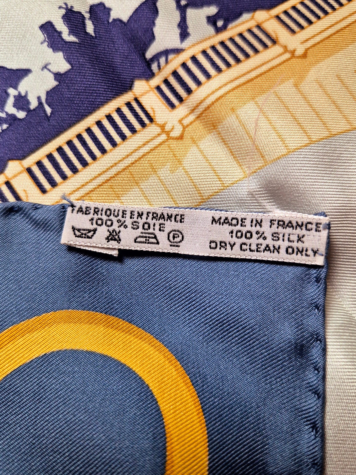 Original/Auth Hermès - Vintage Seidentuch Carré - 90 x 90 - Les Ponts de Paris