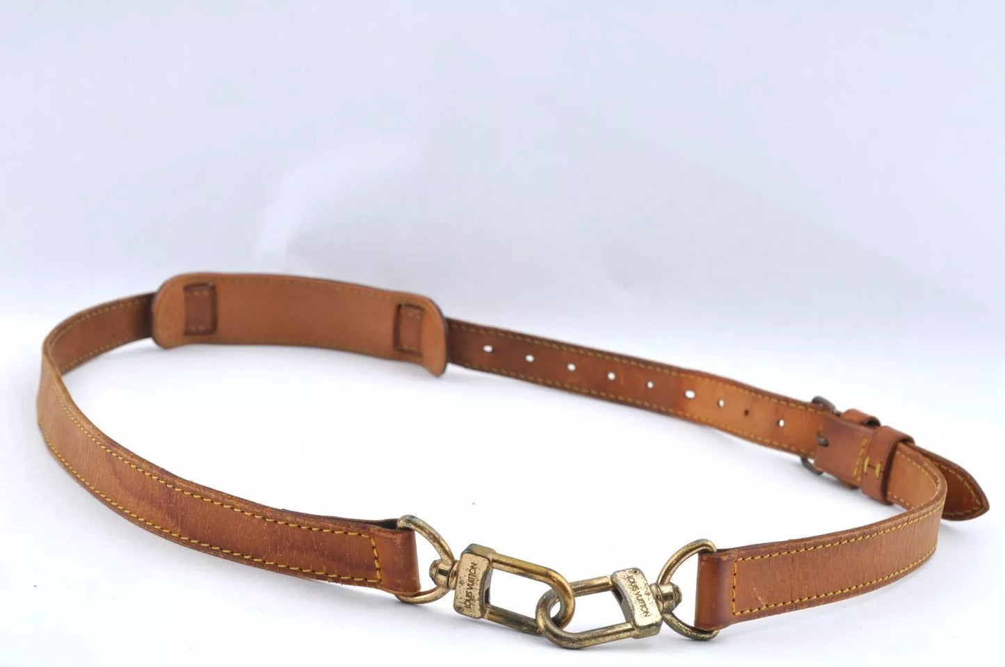 Original/Auth Louis Vuitton - Keepall Schulterriemen - Klassisch - Leder