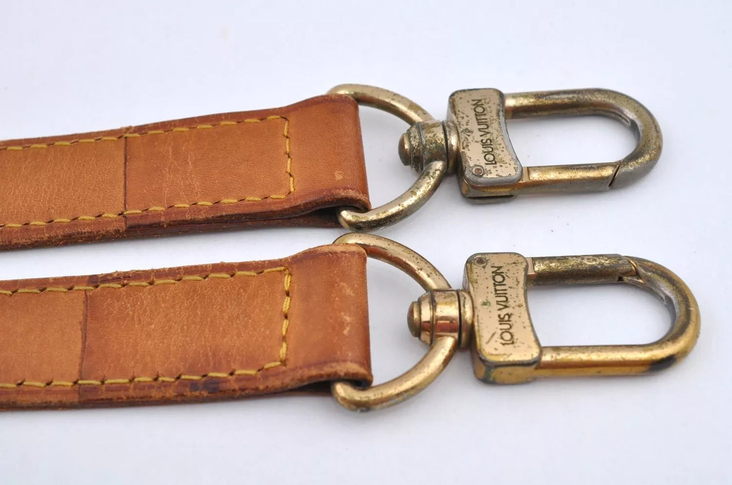 Original/Auth Louis Vuitton - Keepall Schulterriemen - Klassisch - Leder