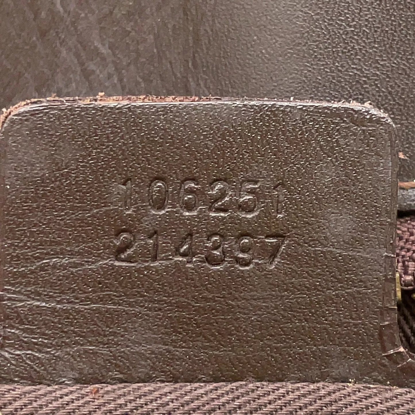 Original/Auth Gucci - Handtasche - Klassisch - GG Canvas mit Leder