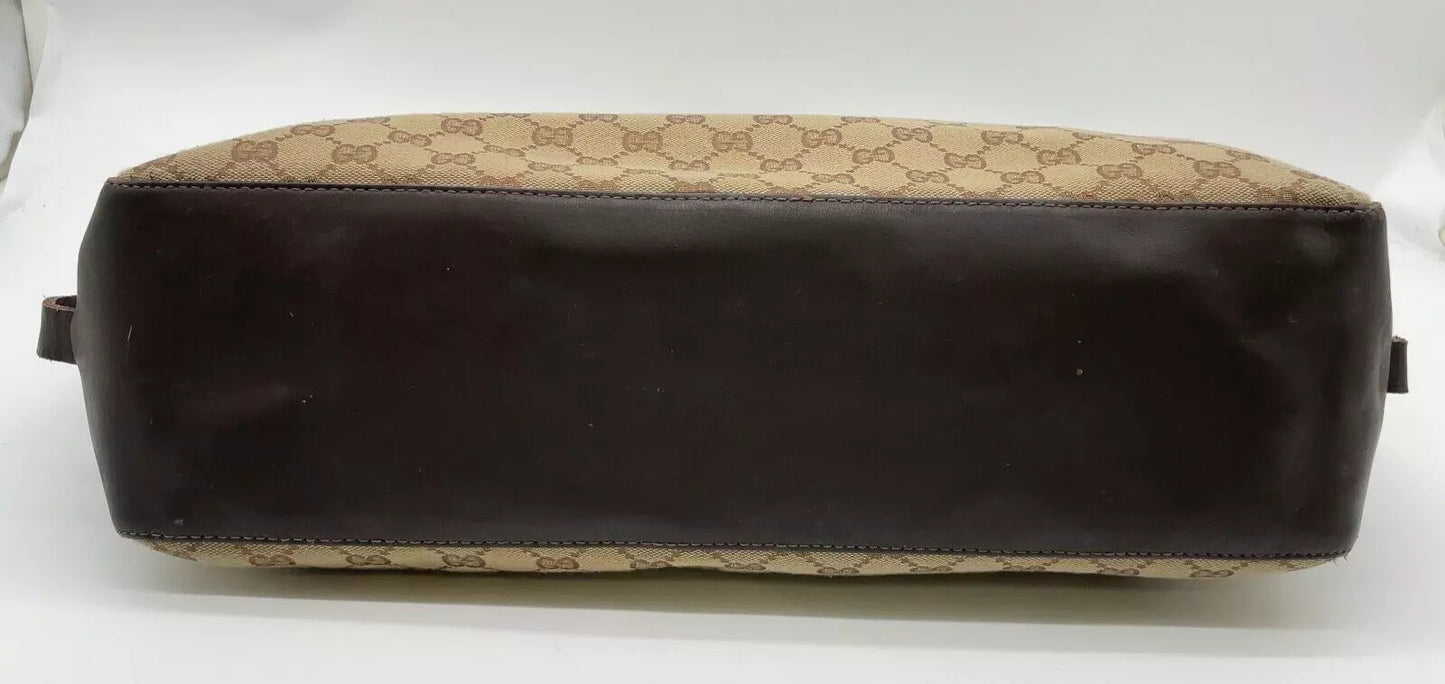 Original/Auth Gucci - Handtasche - Klassisch - GG Canvas mit Leder