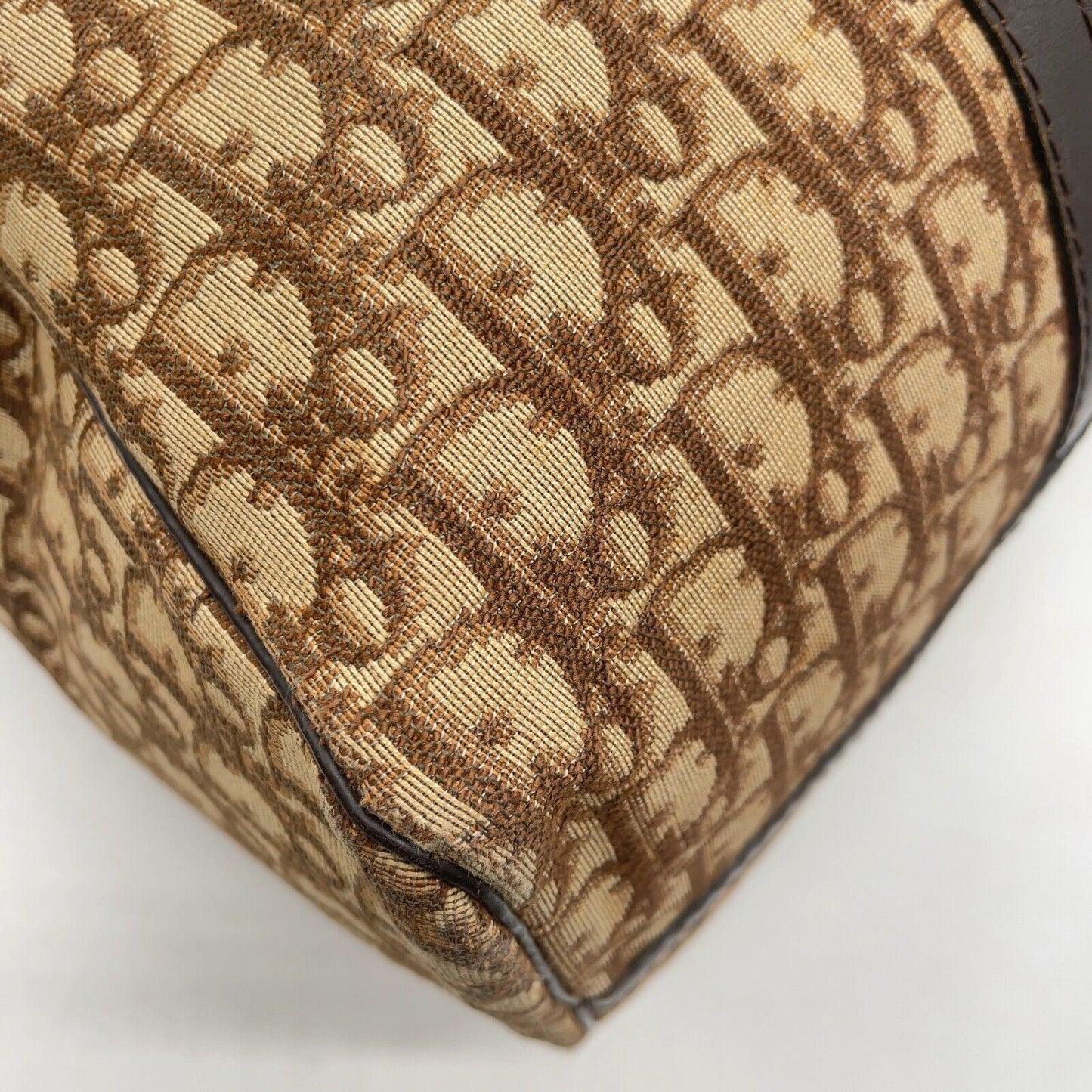 Original/Auth Christian Dior - Trotter Boston Tasche - Klassisch - Dior Muster
