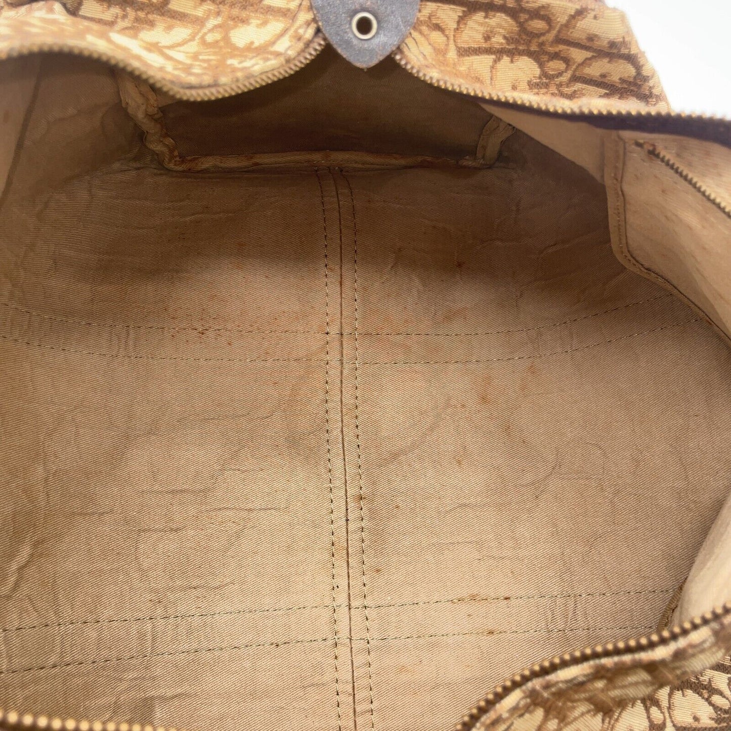 Original/Auth Christian Dior - Trotter Boston Tasche - Klassisch - Dior Muster