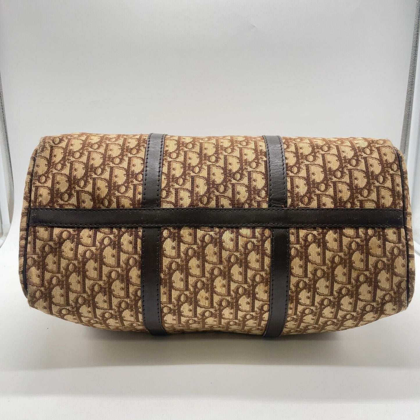 Original/Auth Christian Dior - Trotter Boston Tasche - Klassisch - Dior Muster