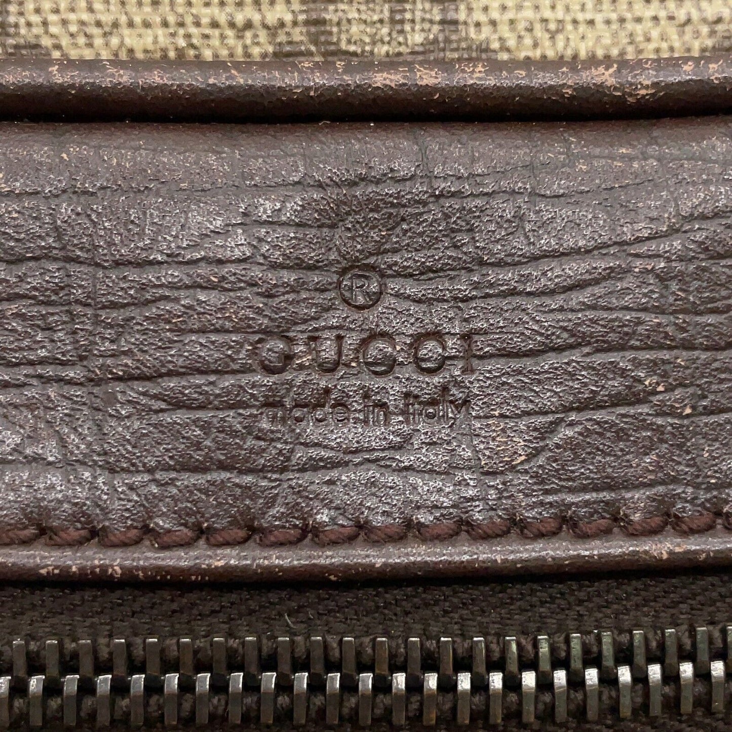 Original/Auth Gucci - Vintage Shoulder Bag / Umhängetasche - Klassisch - GG