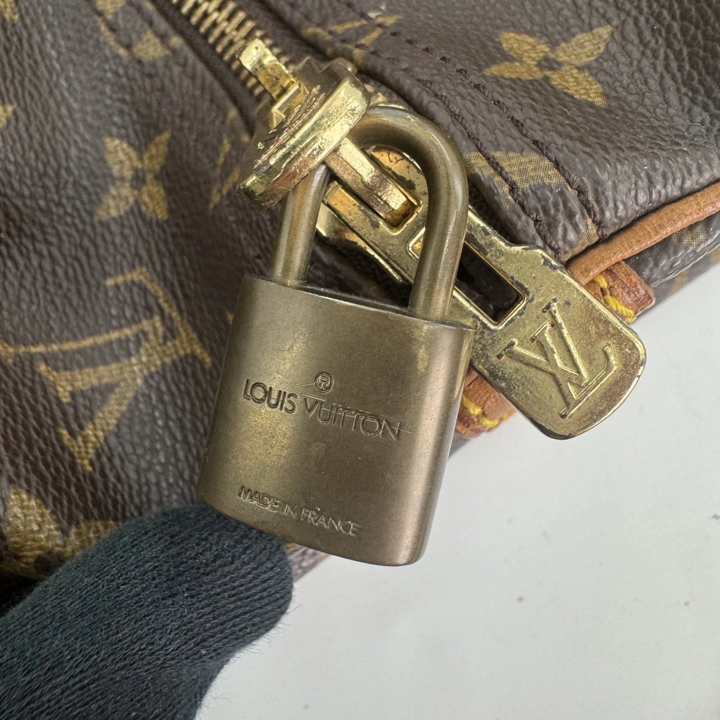 Original/Auth Louis Vuitton - Keepall 55 Bandouliere - Klassisch - Monogramm