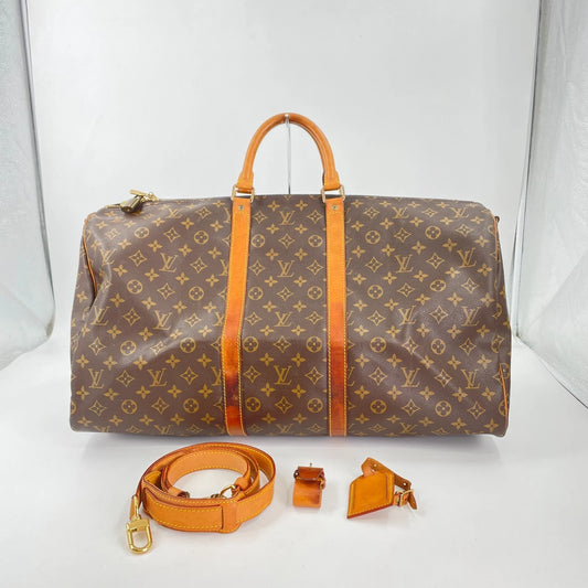 Original/Auth Louis Vuitton - Keepall 55 Bandouliere - Klassisch - Monogramm