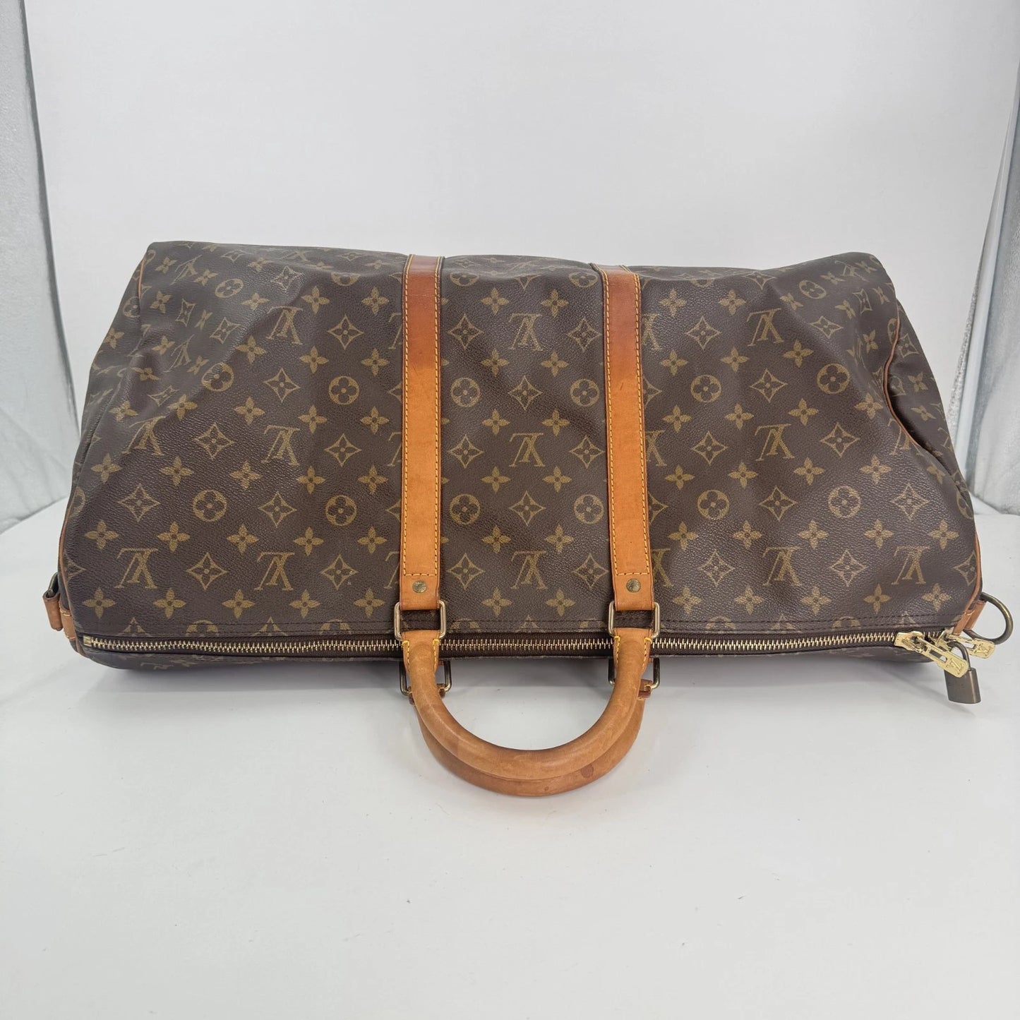 Original/Auth Louis Vuitton - Keepall 55 Bandouliere - Klassisch - Monogramm