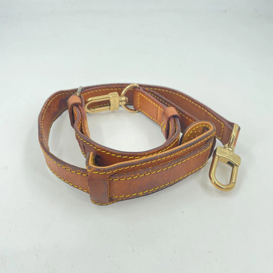 Original/Auth Louis Vuitton -  Keepall Schulterriemen - Klassisch - Leder