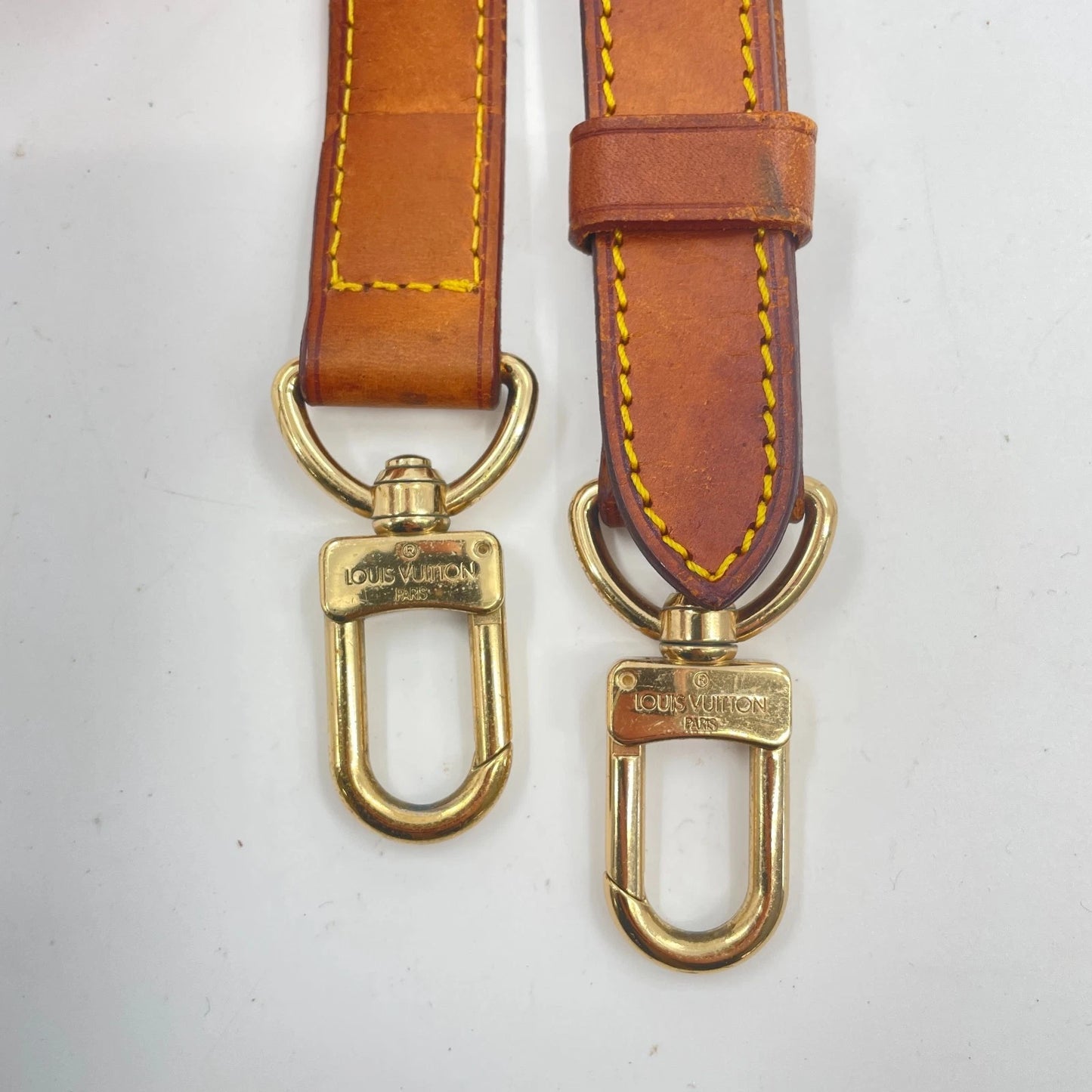 Original/Auth Louis Vuitton -  Keepall Schulterriemen - Klassisch - Leder