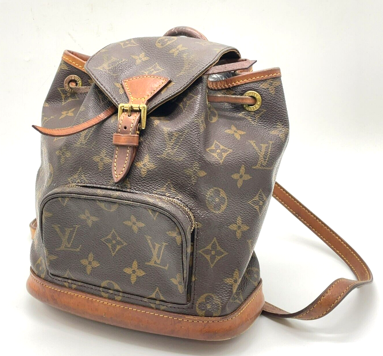 Original/Auth Louis Vuitton - Montsouris Mini Rucksack - Klassisch - Monogramm