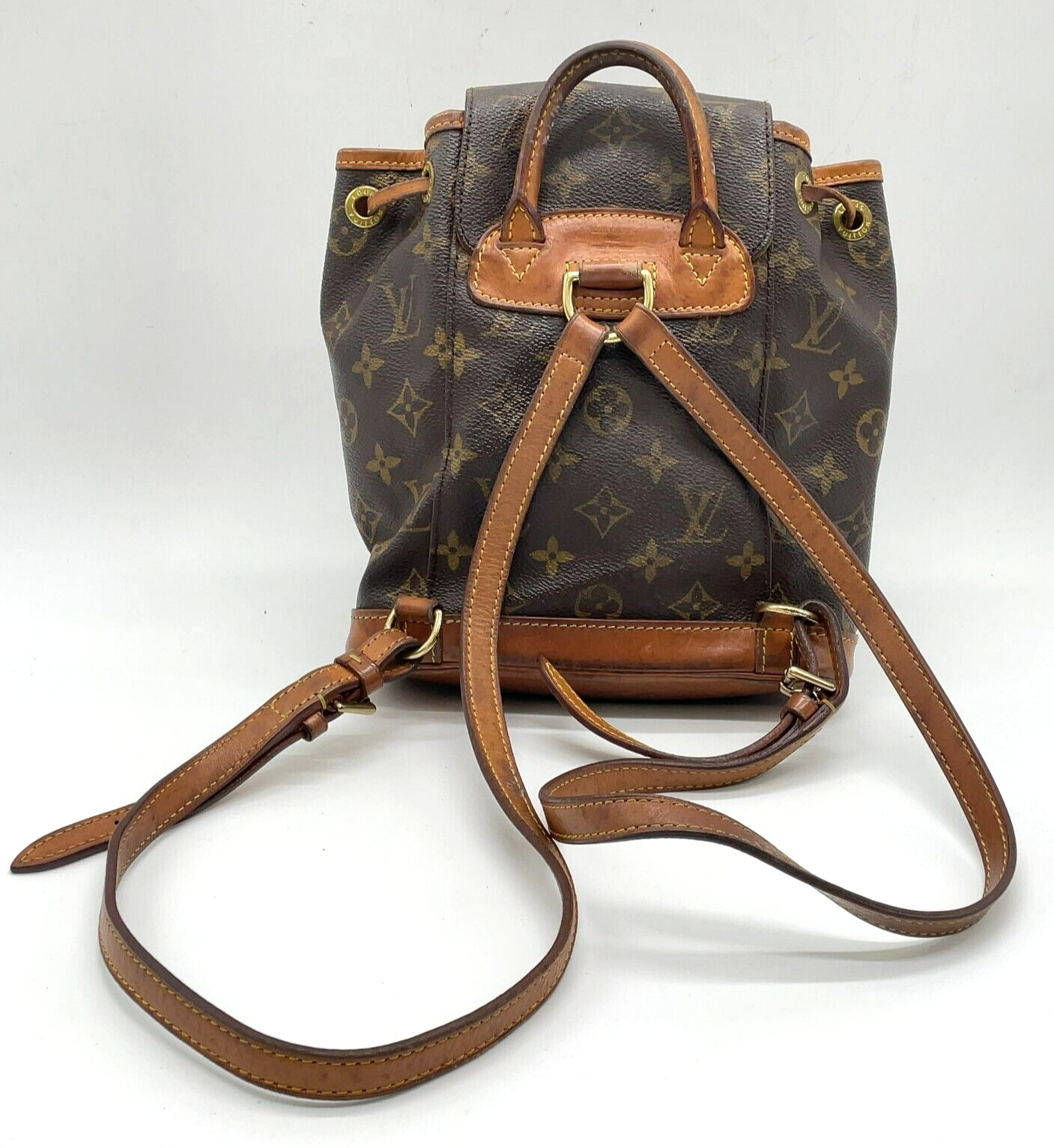 Original/Auth Louis Vuitton - Montsouris Mini Rucksack - Klassisch - Monogramm