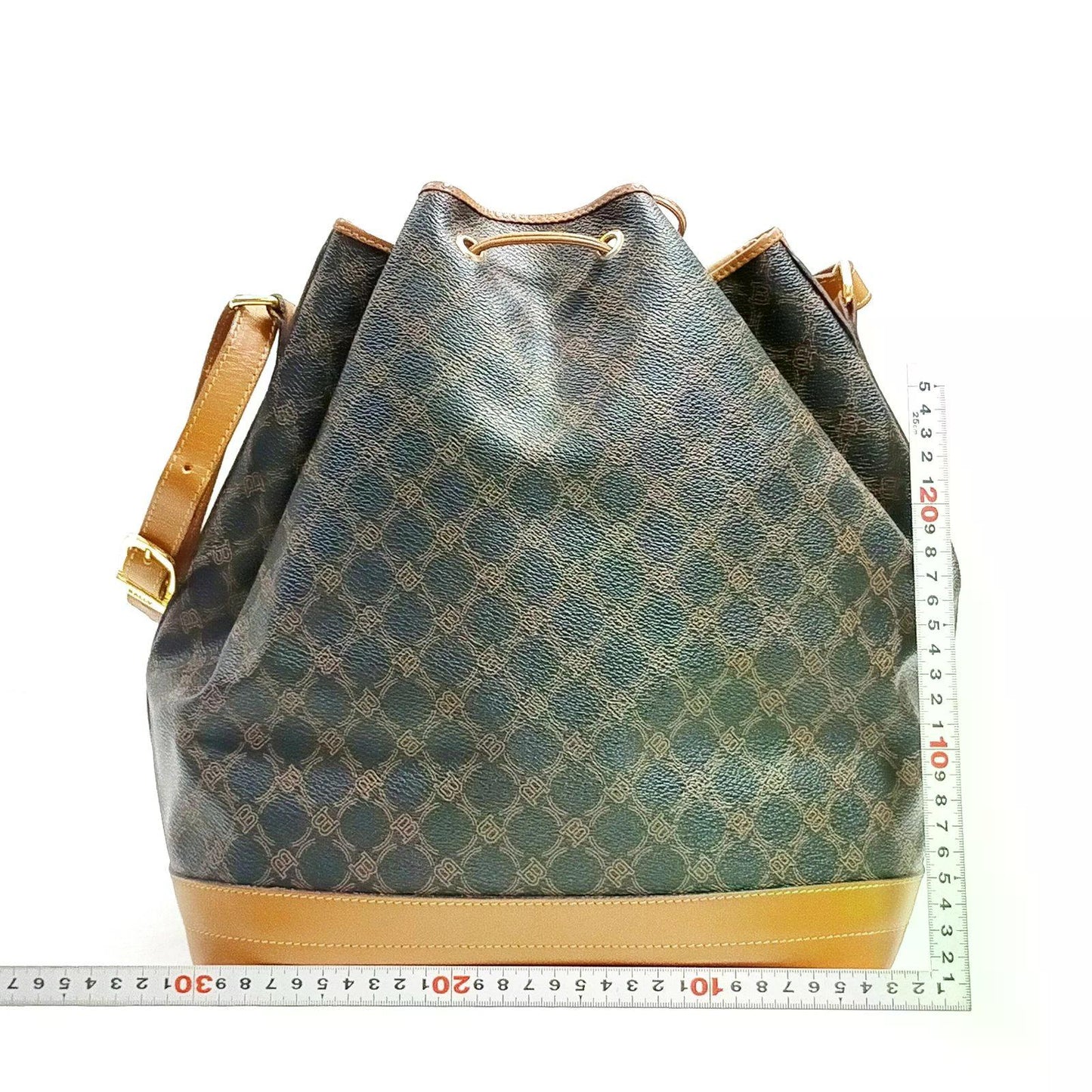Original/Auth Bally - Bucket Bag Schultertasche - Klassisch - Monogramm