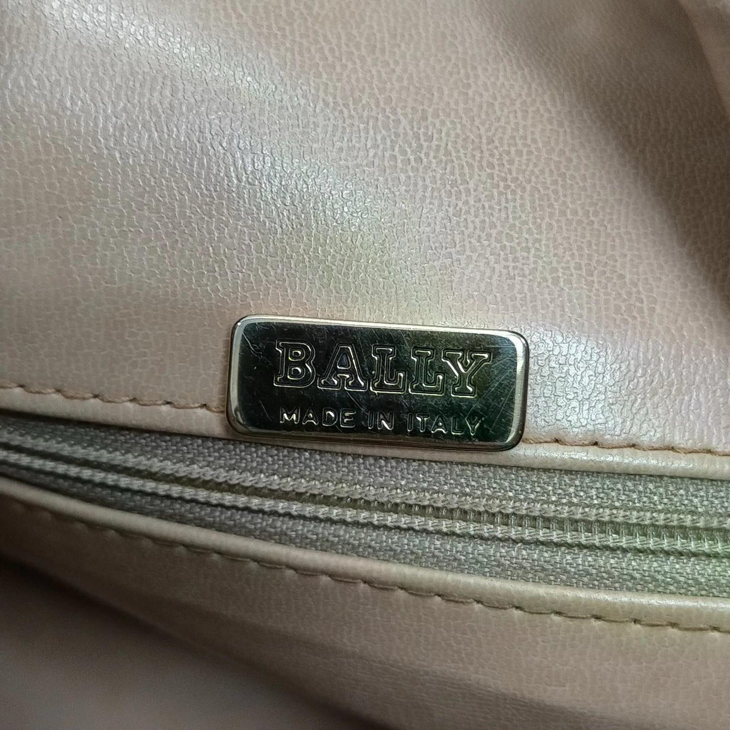 Original/Auth Bally - Bucket Bag Schultertasche - Klassisch - Monogramm