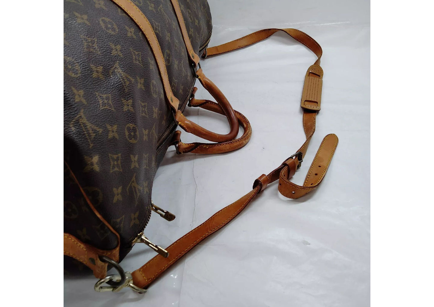 Original/Auth Louis Vuitton - Keepall Bandouliere 55 - Klassisch - Monogramm