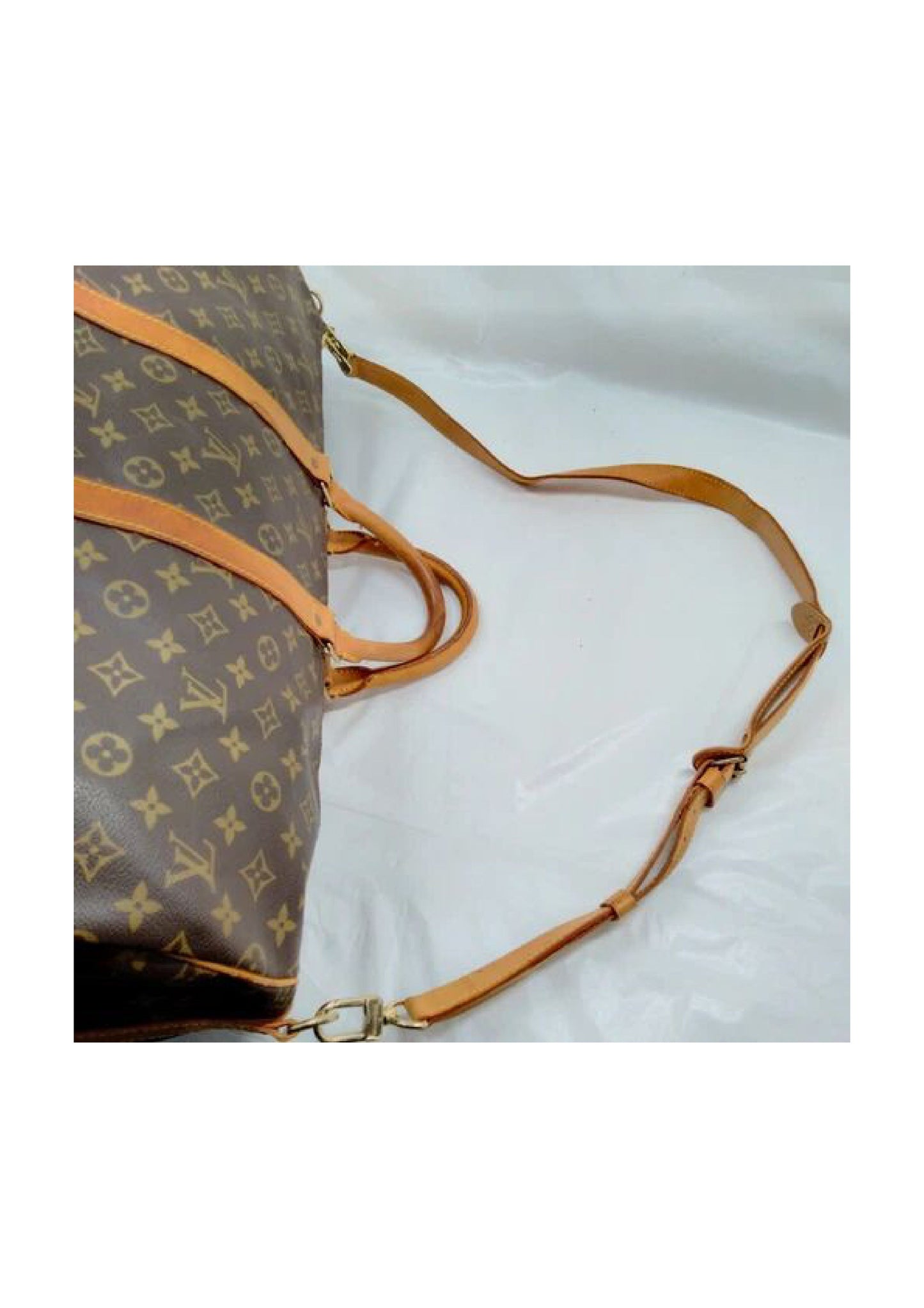 Original/Auth Louis Vuitton - Keepall Bandouliere 55 - Klassisch - Monogramm