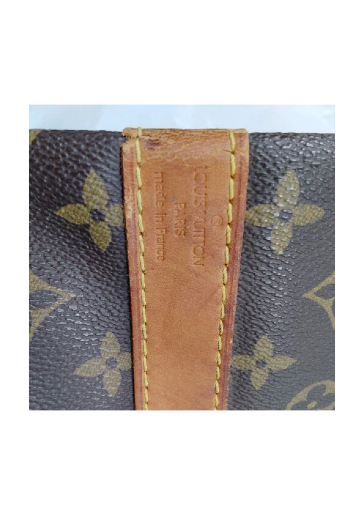 Original/Auth Louis Vuitton - Keepall Bandouliere 55 - Klassisch - Monogramm