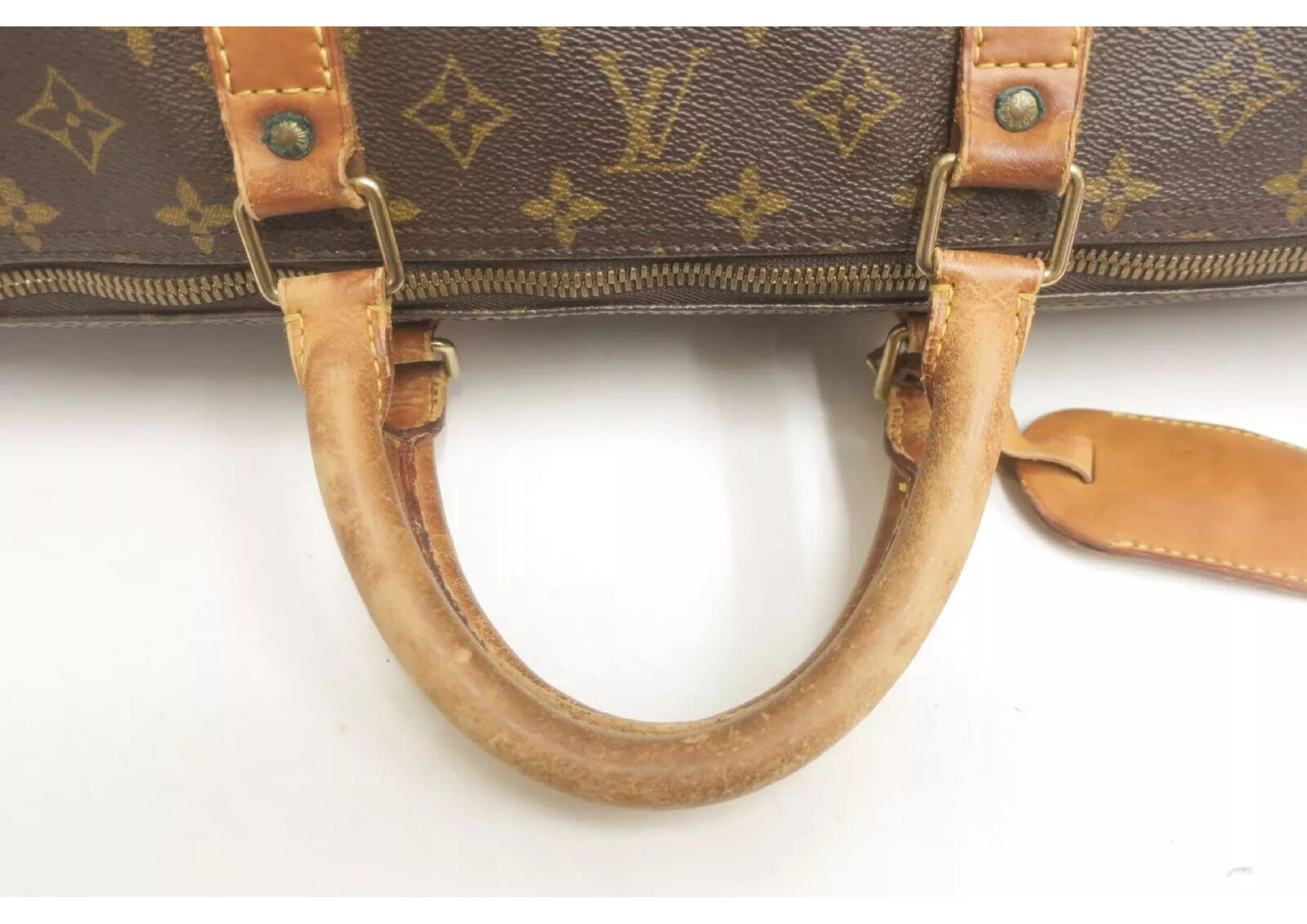 Original/Auth Louis Vuitton - Keepall 60 Boston Tasche - Klassisch - Monogramm
