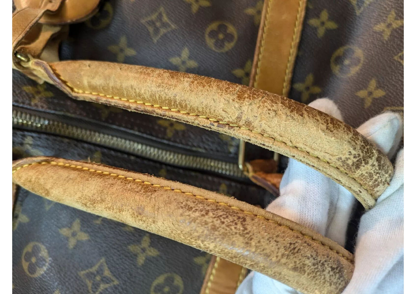 Original/Auth Louis Vuitton - Keepall 60 Boston Tasche - Klassisch - Monogramm