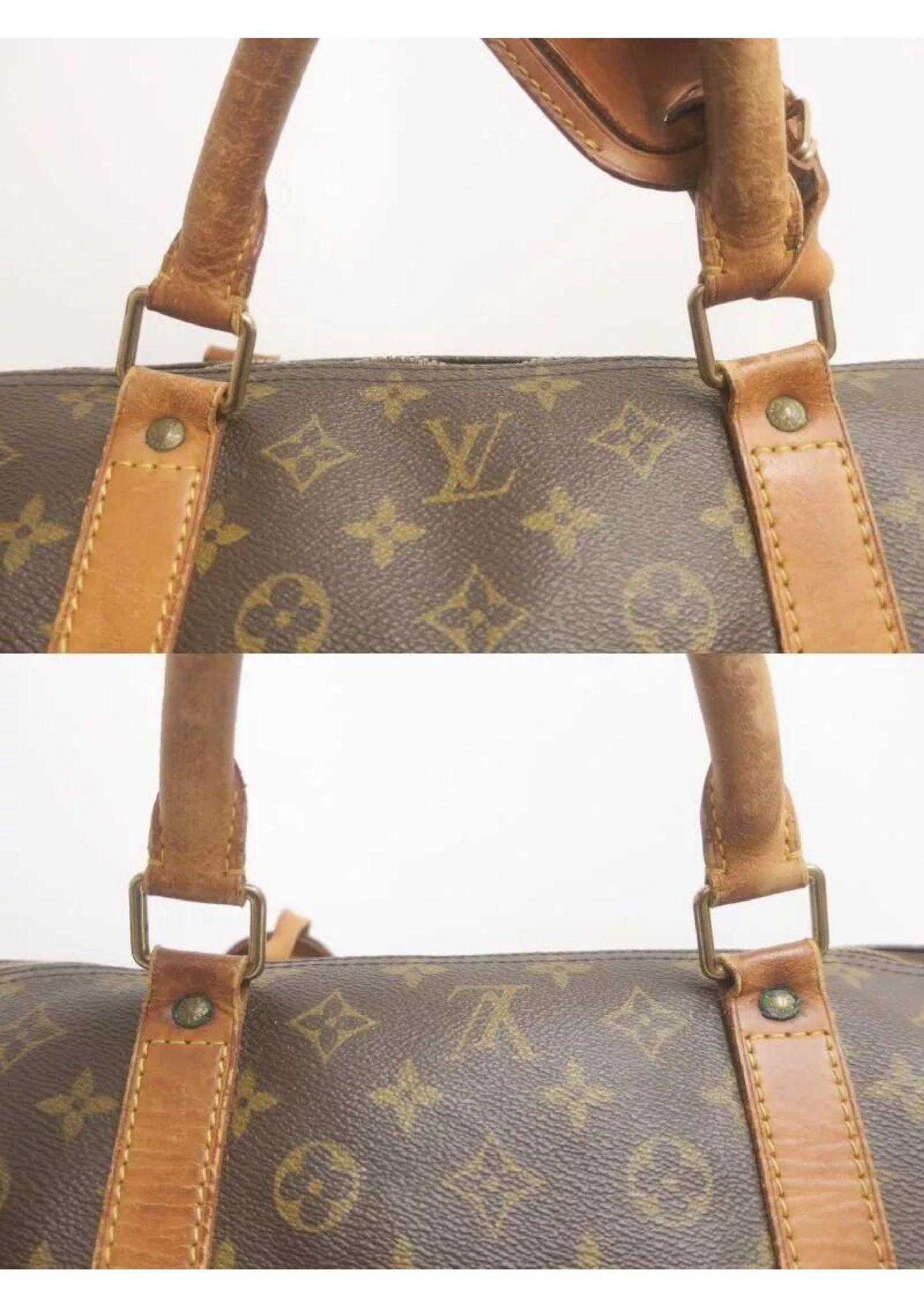 Original/Auth Louis Vuitton - Keepall 60 Boston Tasche - Klassisch - Monogramm