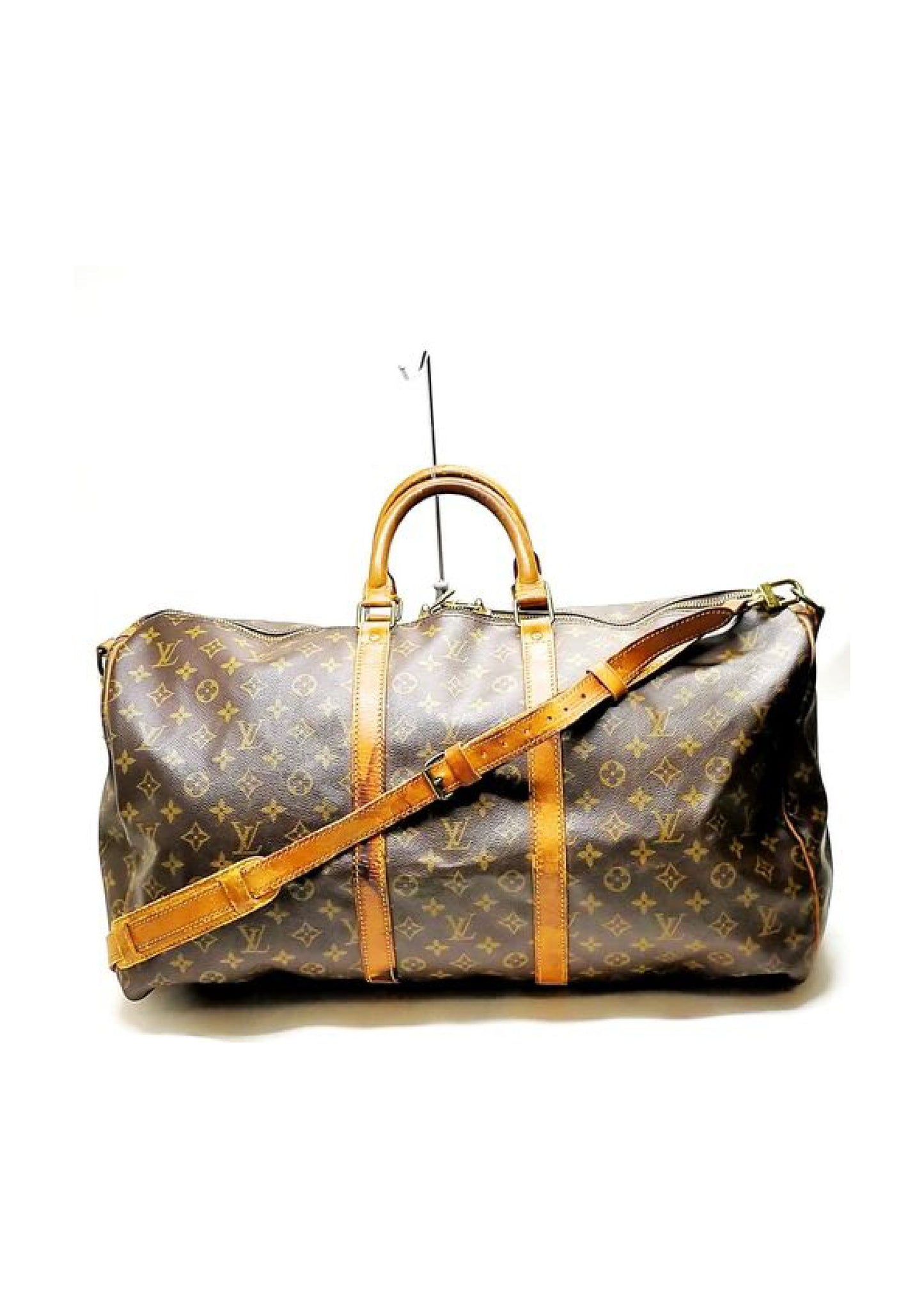 Original/Auth Louis Vuitton - Keepall Bandouliere 55 - Klassisch - Monogramm