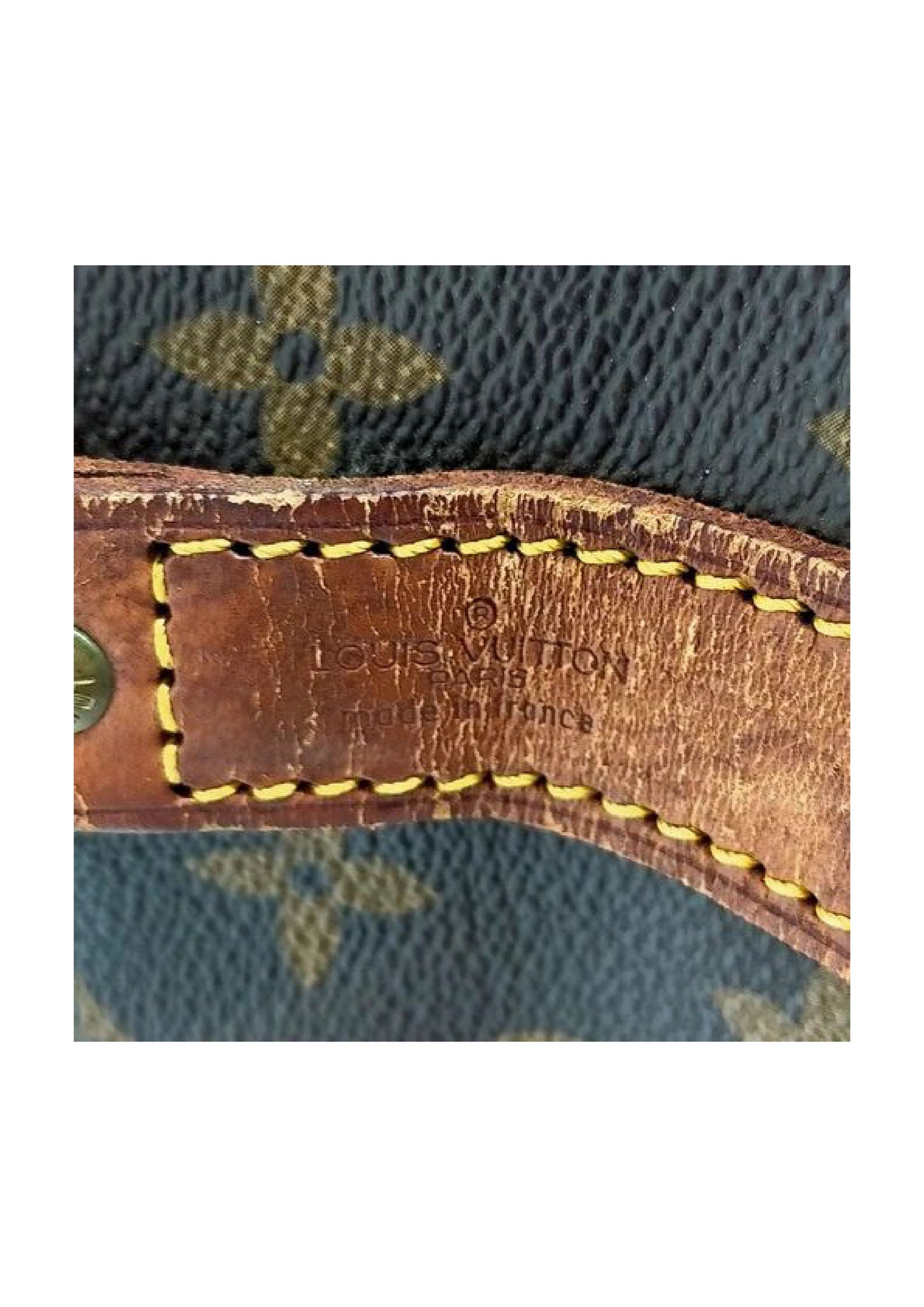 Original/Auth Louis Vuitton - Keepall Bandouliere 55 - Klassisch - Monogramm