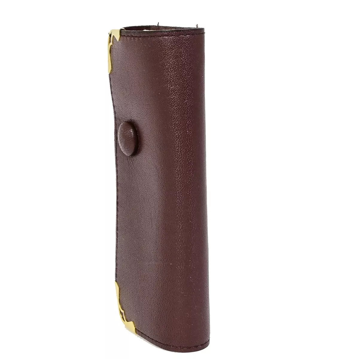 Original/Auth Cartier - Marcello Schlüssel Key Holder 4 - Leder - Burgund