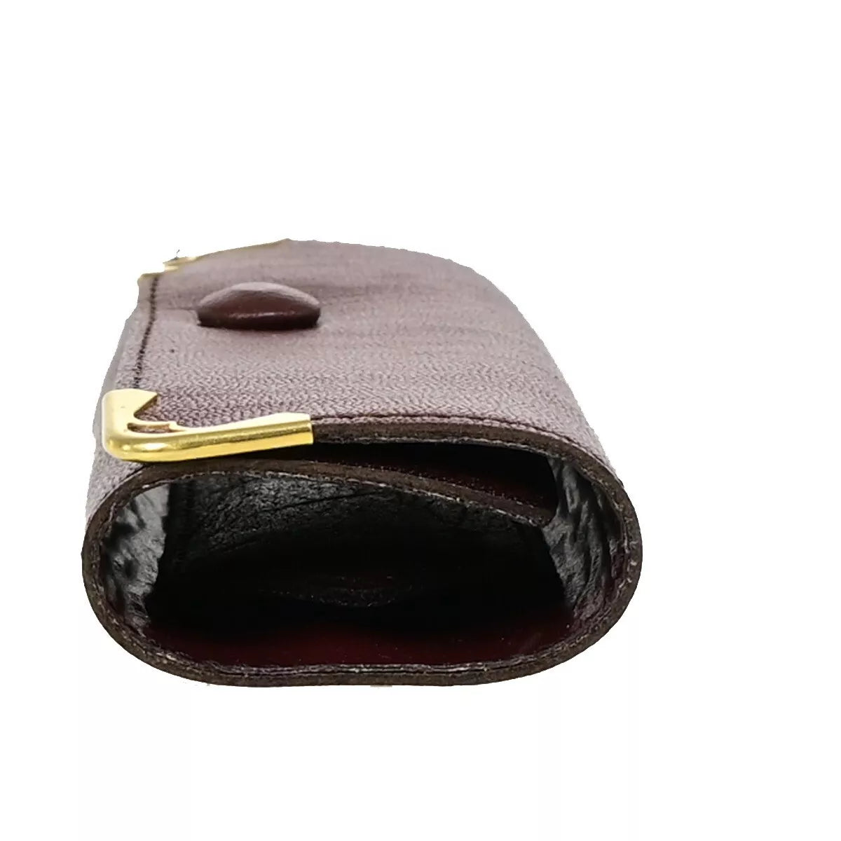 Original/Auth Cartier - Marcello Schlüssel Key Holder 4 - Leder - Burgund