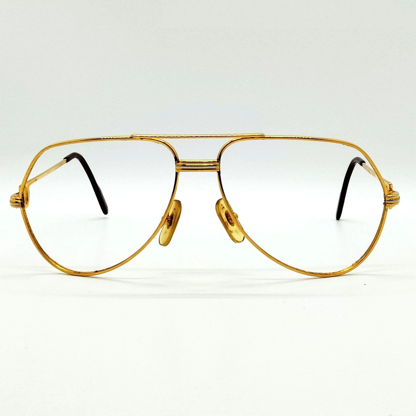 Original/Auth Cartier - Santos Dumont Vintage Brille o. Gläser - Klassisch - 130