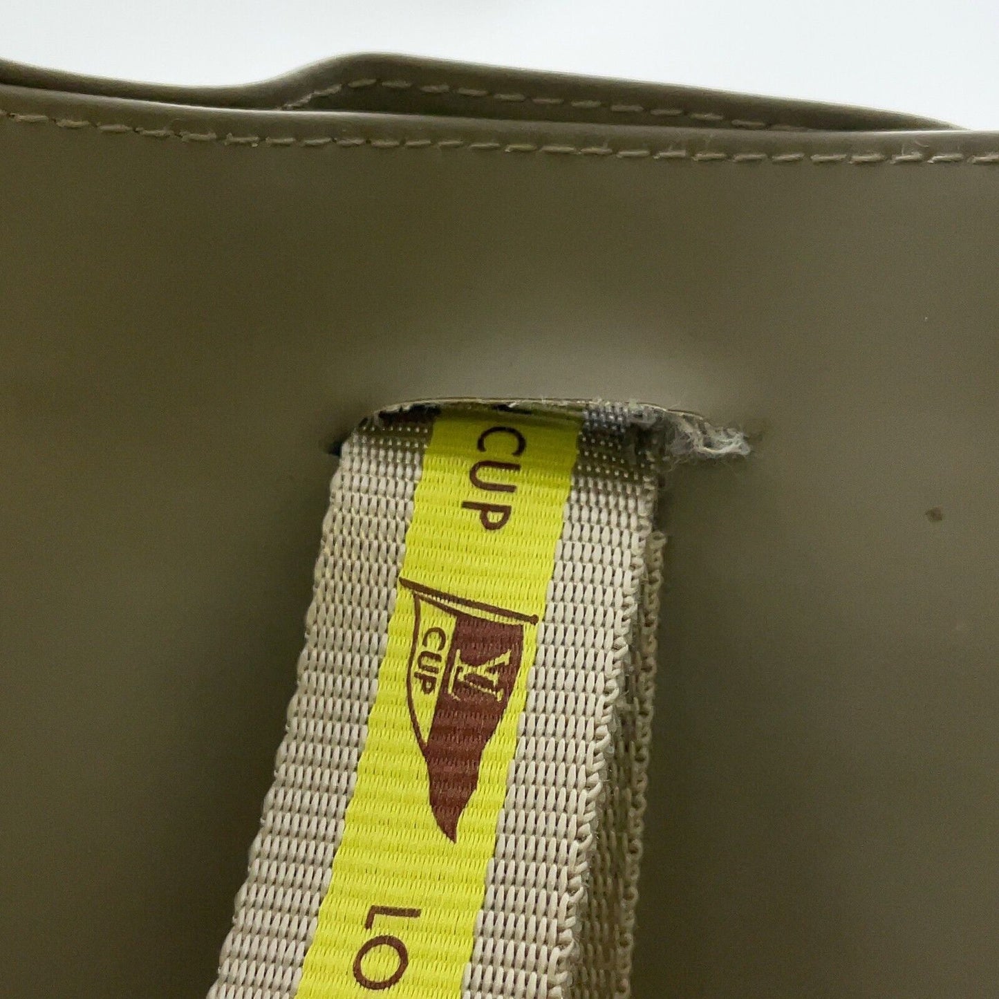 Original/Auth Louis Vuitton - Cup 2003 Handtasche Box - Limited - Khaki Grün