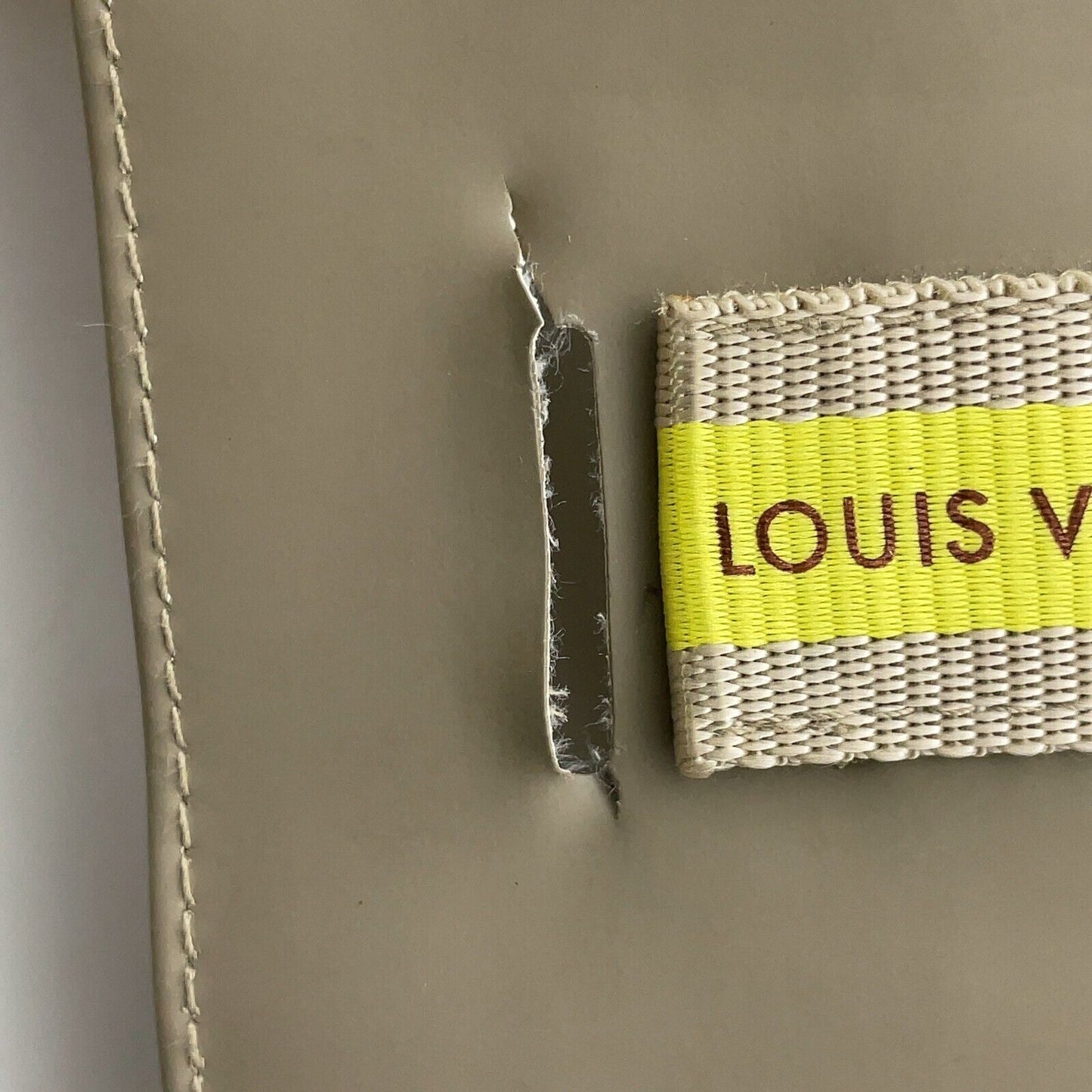 Original/Auth Louis Vuitton - Cup 2003 Handtasche Box - Limited - Khaki Grün
