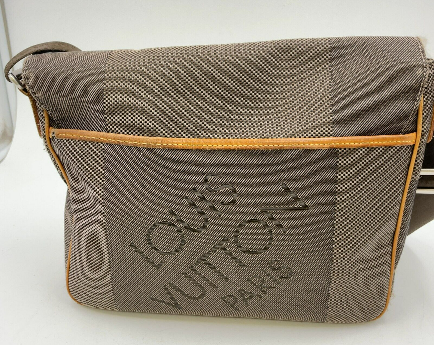 Original/Auth Louis Vuitton - Messenger Bag Schultertasche - Klassisch - Damier Jean