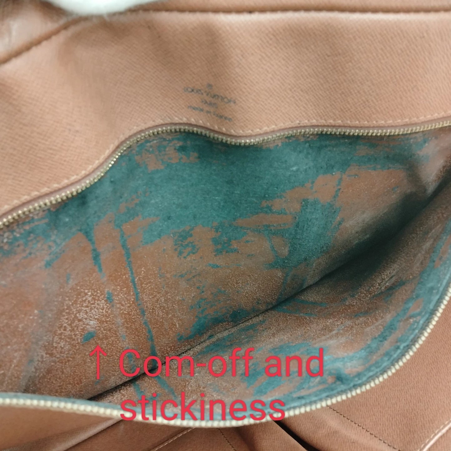 Original/Auth Louis Vuitton - Voyage Business Bag - Klassisch - Epi Braun