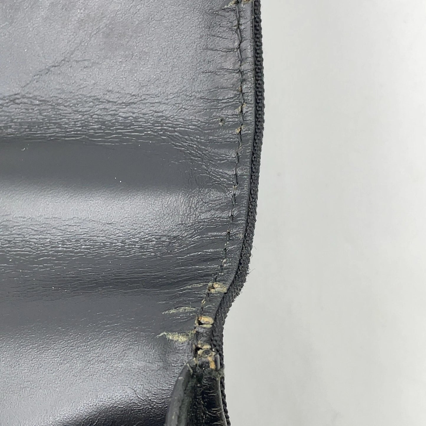 Original/Auth Gucci - Aktentasche / Document Case - Nylon/Leder - Schwarz