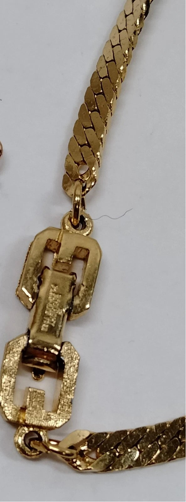 Original/Auth Givenchy - Armband mit Logo G Vintage - 18 cm