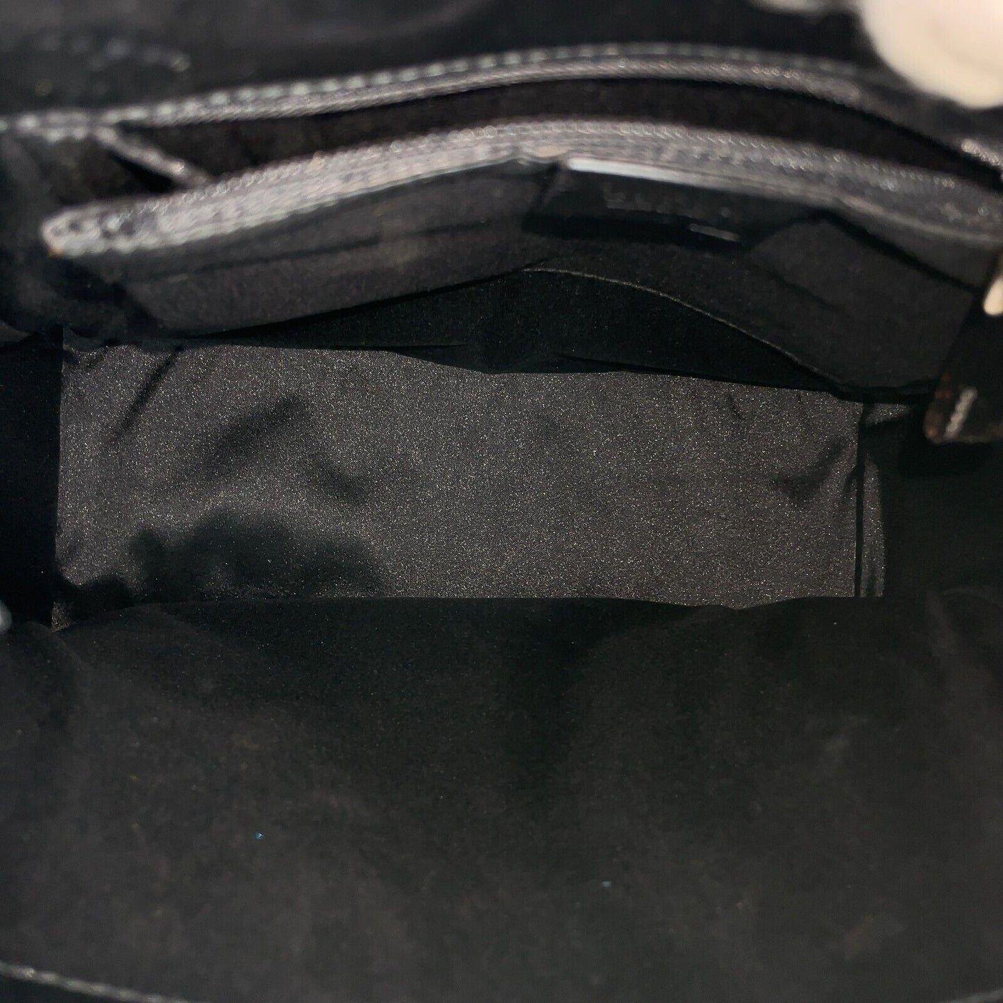 Original/Auth Gucci - Party Bag Handtasche - Klassisch - Satin Bambus - Schwarz