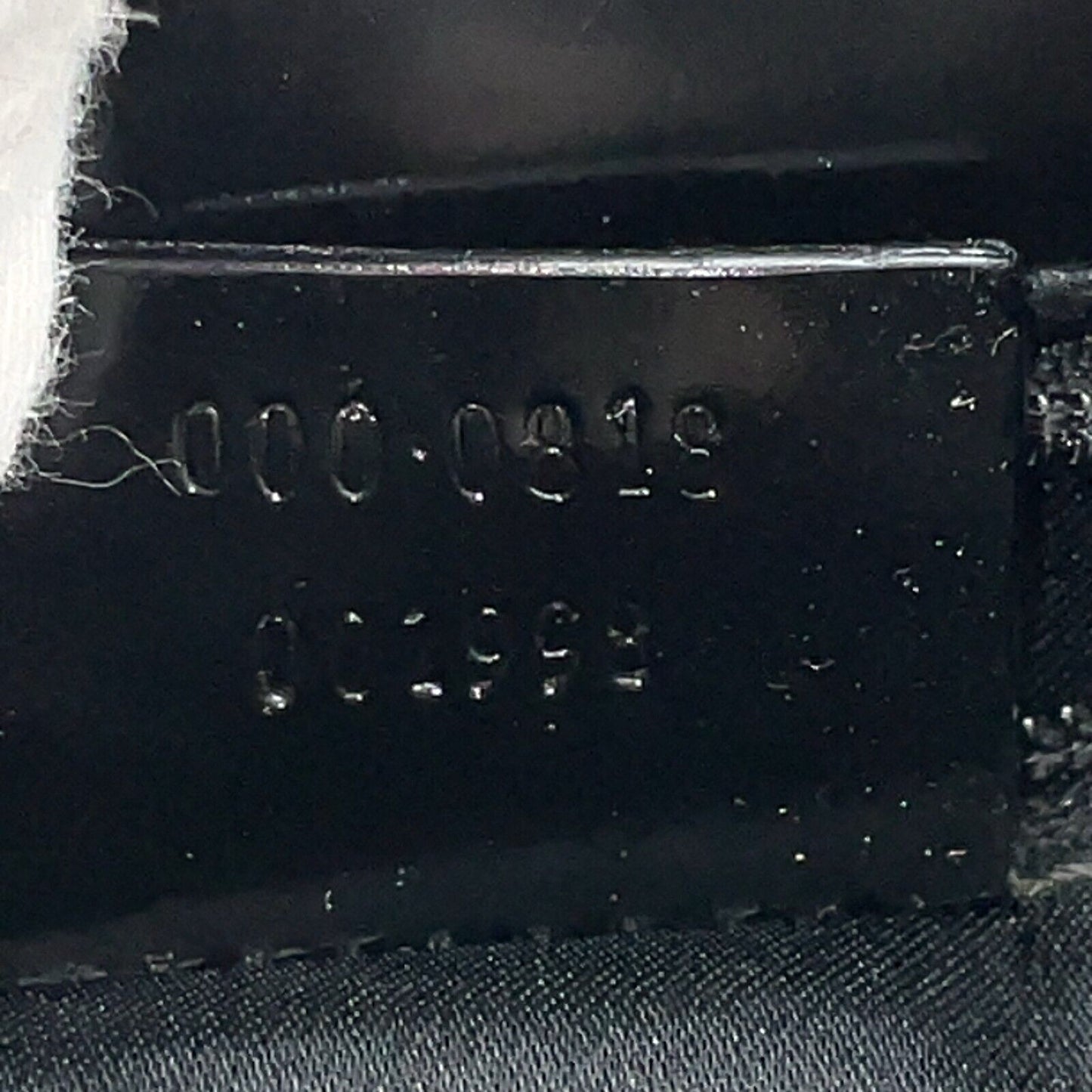 Original/Auth Gucci - Party Bag Handtasche - Klassisch - Satin Bambus - Schwarz