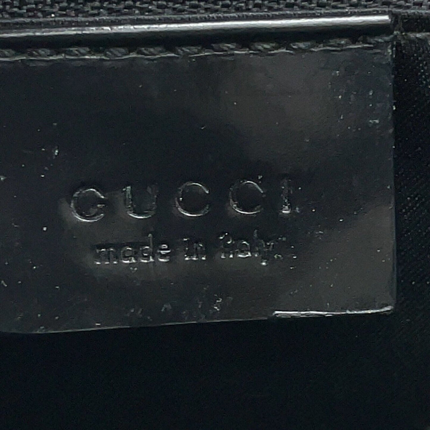 Original/Auth Gucci - Party Bag Handtasche - Klassisch - Satin Bambus - Schwarz